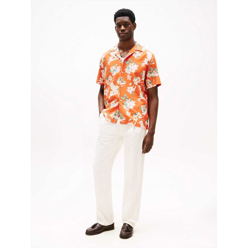 Tommy Hilfiger Lightweight Floral Aop SS Shirt image number 3